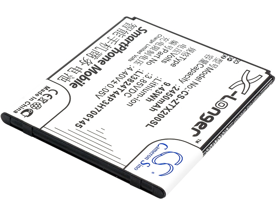 Batteri for smarttelefon, mobil for ZTE Z850, Grand X2, Grand X 2