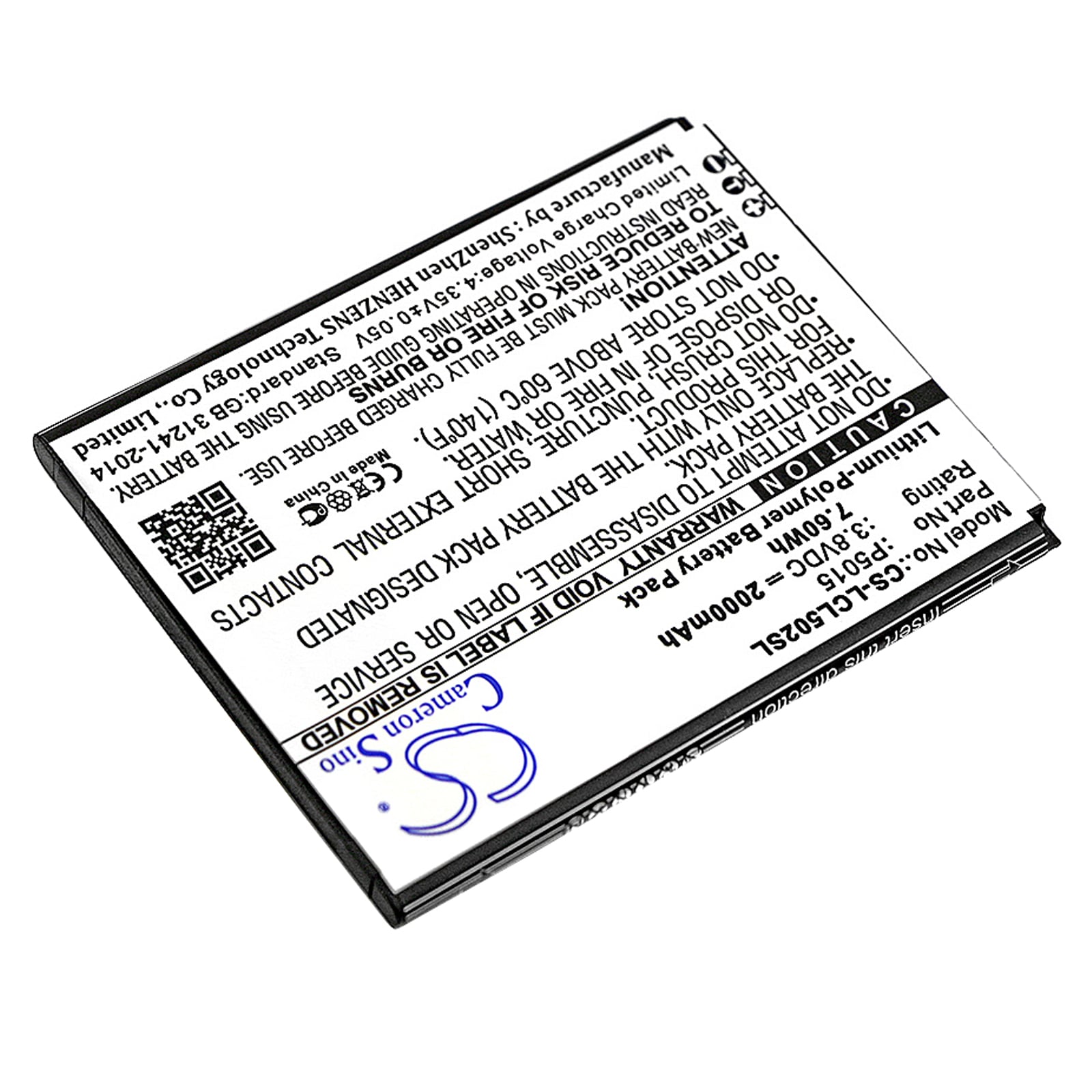 Batteri for SmartPhone, mobil for Logicom L-ITE 502