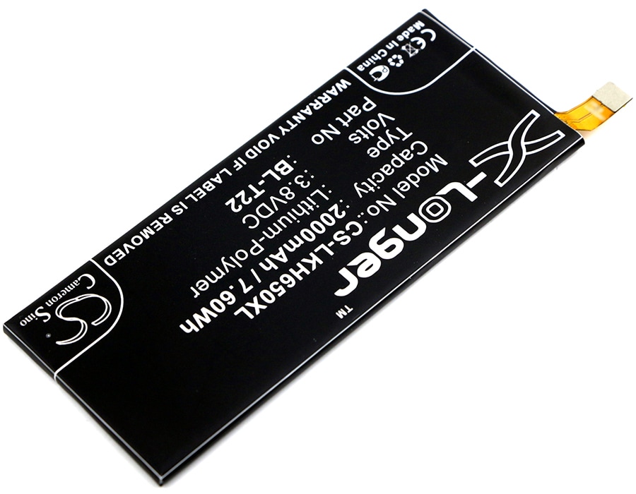 Batteri for SmartPhone, Mobil for LG H650, H650AR, H650K og andre.