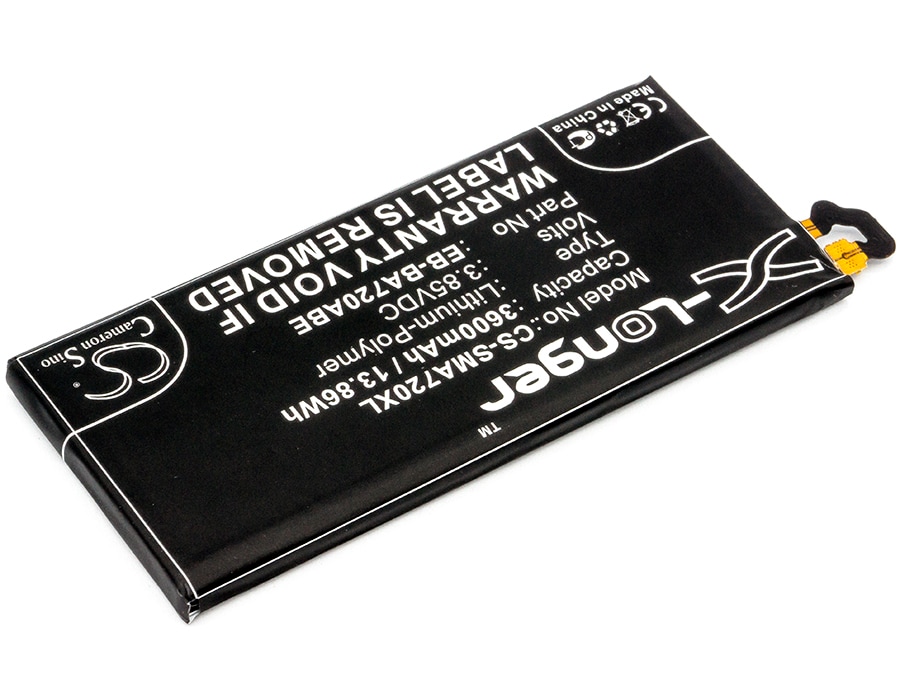 Batteri for SmartPhone, Mobil for Samsung Galaxy A7 2017, SM-A720F, SM-A720F/DS og andre.