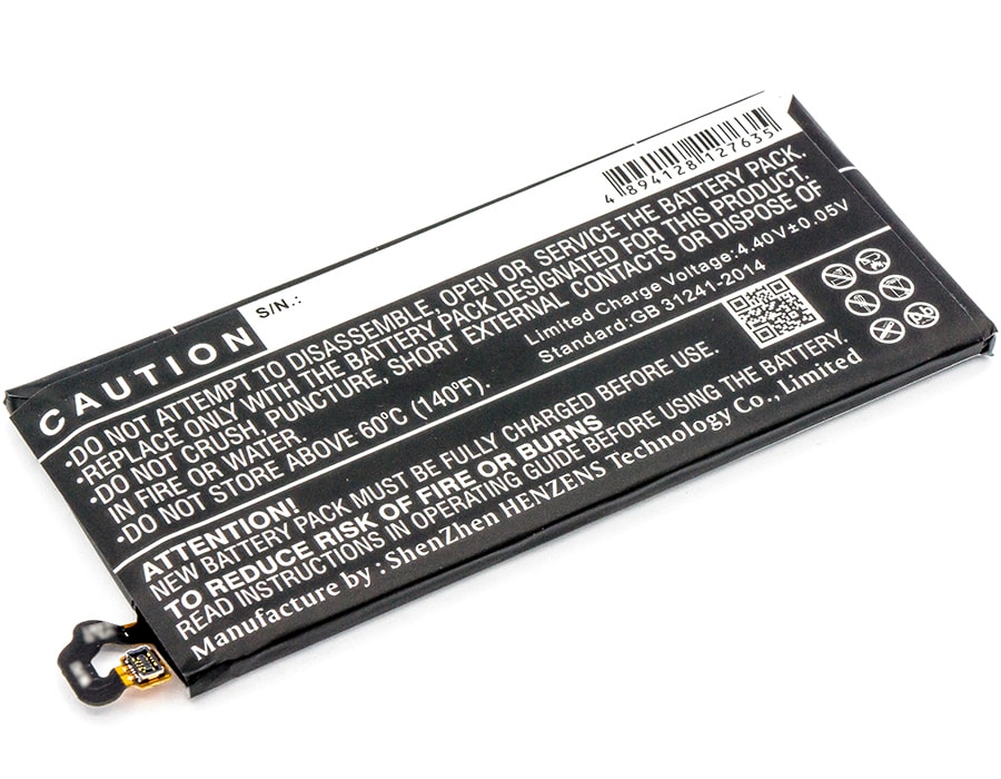 Batteri for SmartPhone, Mobil for Samsung Galaxy A7 2017, SM-A720F, SM-A720F/DS og andre.