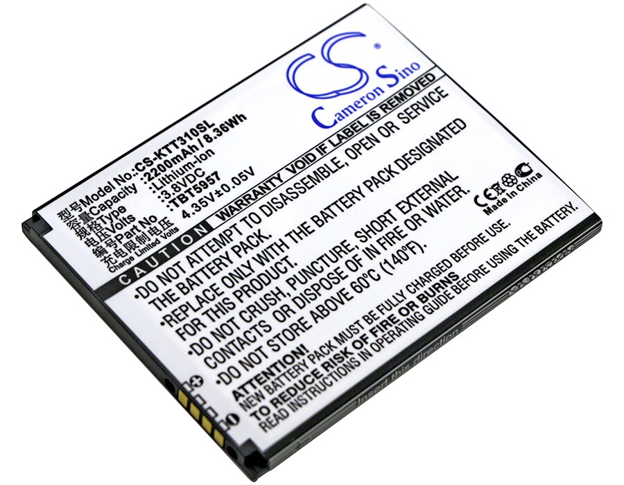 Batteri for SmartPhone, mobil for K-Touch Touch 3, Touch 3C, Touch 5