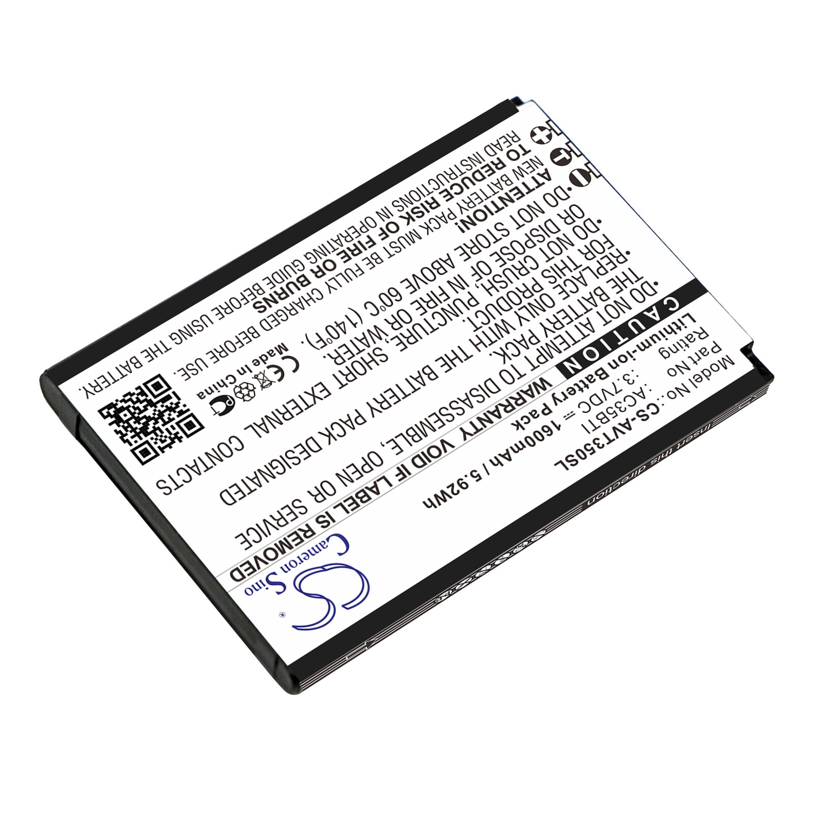Batteri for smarttelefon, mobil for Archos 35b Titanium, 35b Titanium Dual SIM