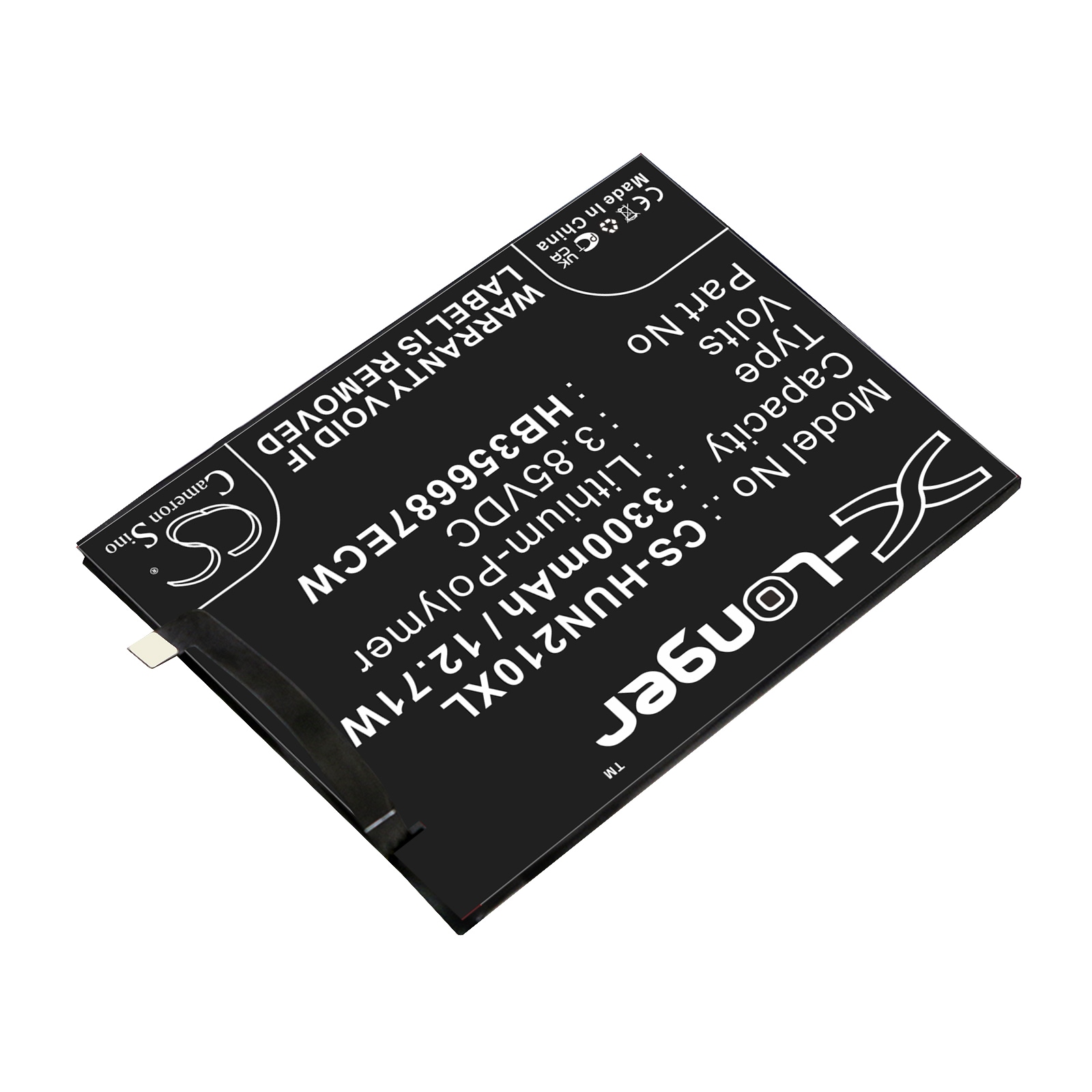 Batteri for SmartPhone, Mobil for Huawei Nova 2 Plus, Nova 2 Plus Dual SIM, BAC-AL00 og andre.