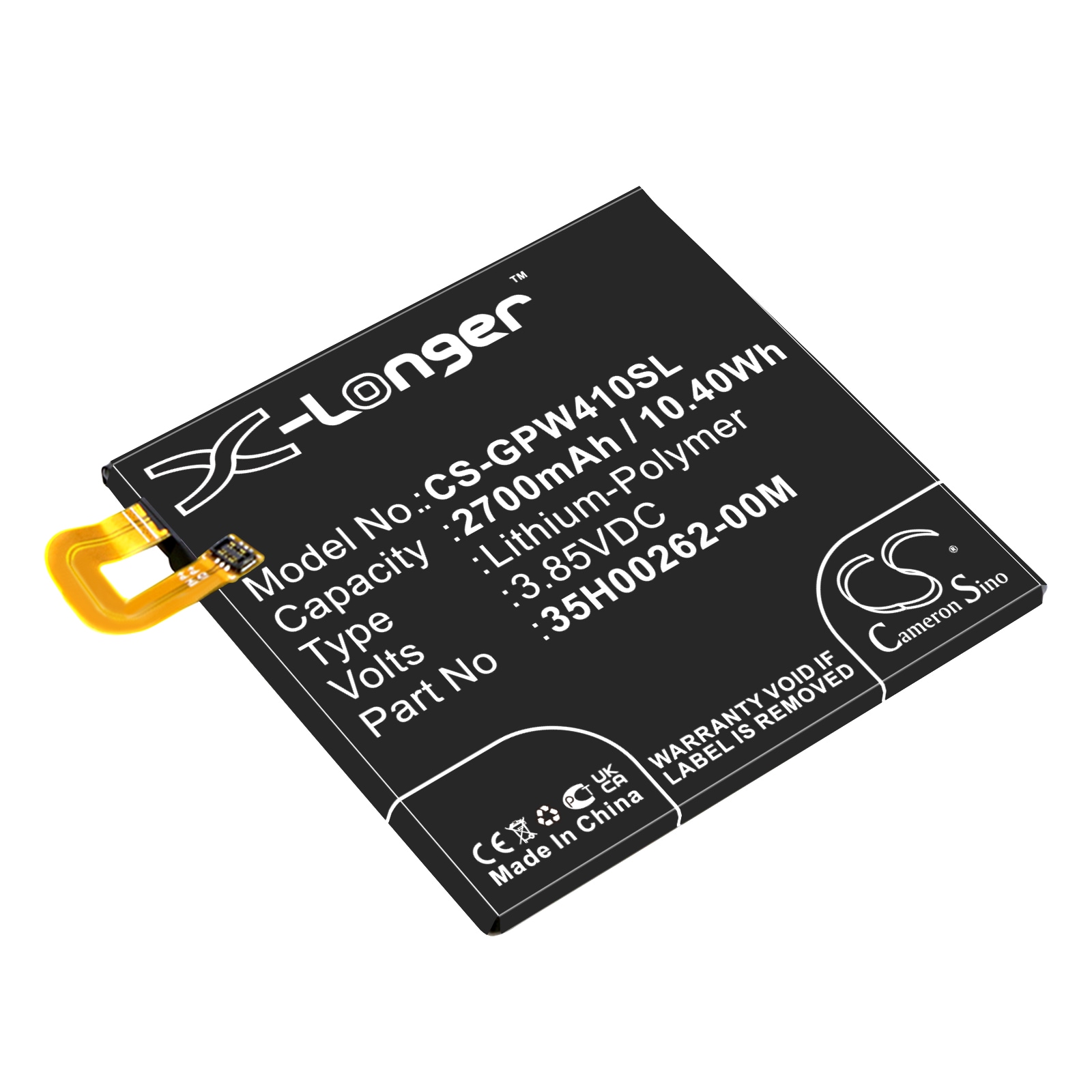 Batteri for SmartPhone, Mobil for Google Pixel, B2PW4100, Nexus S1 og andre.