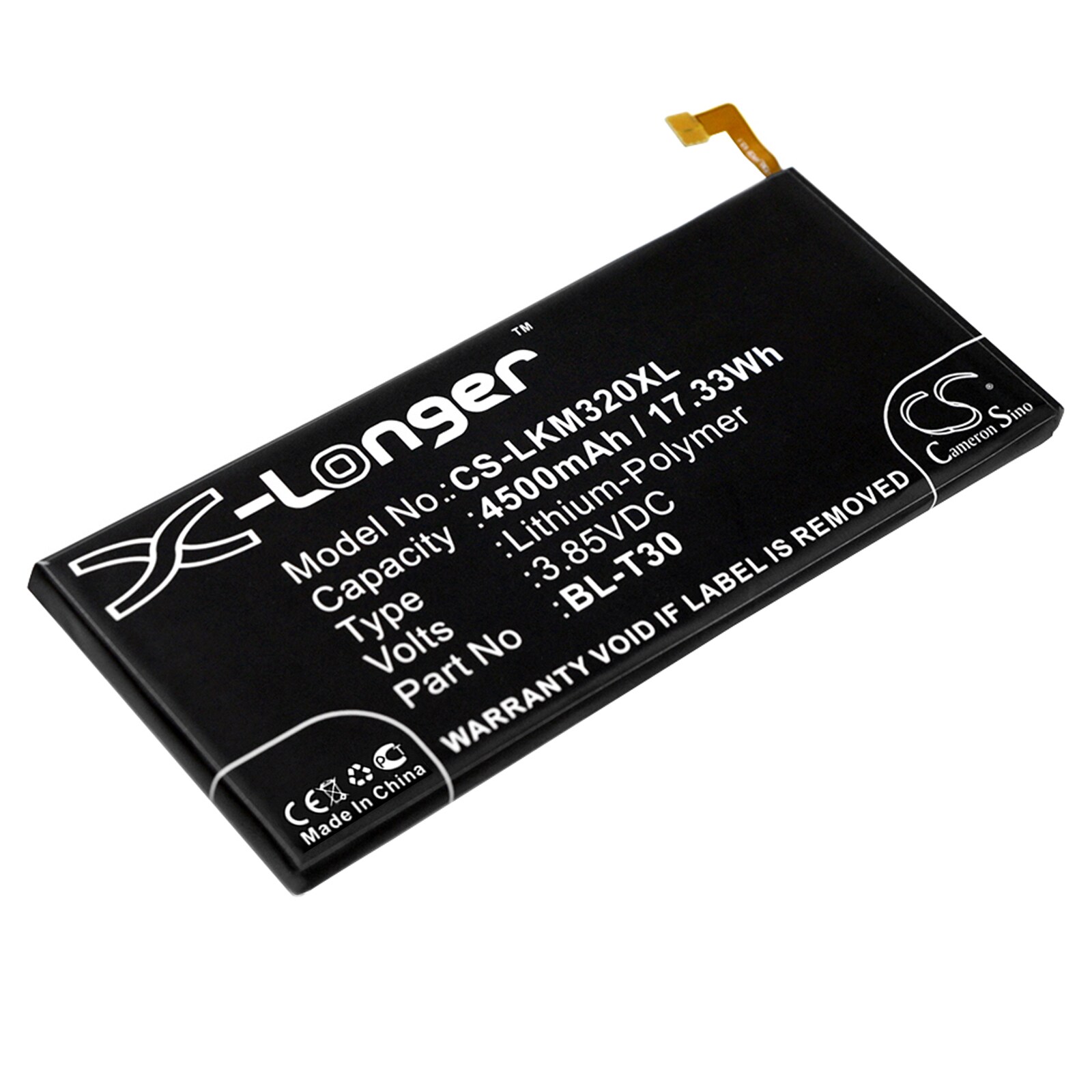 Batteri for SmartPhone, Mobil for Tracfone Fiesta LTE, L64VL