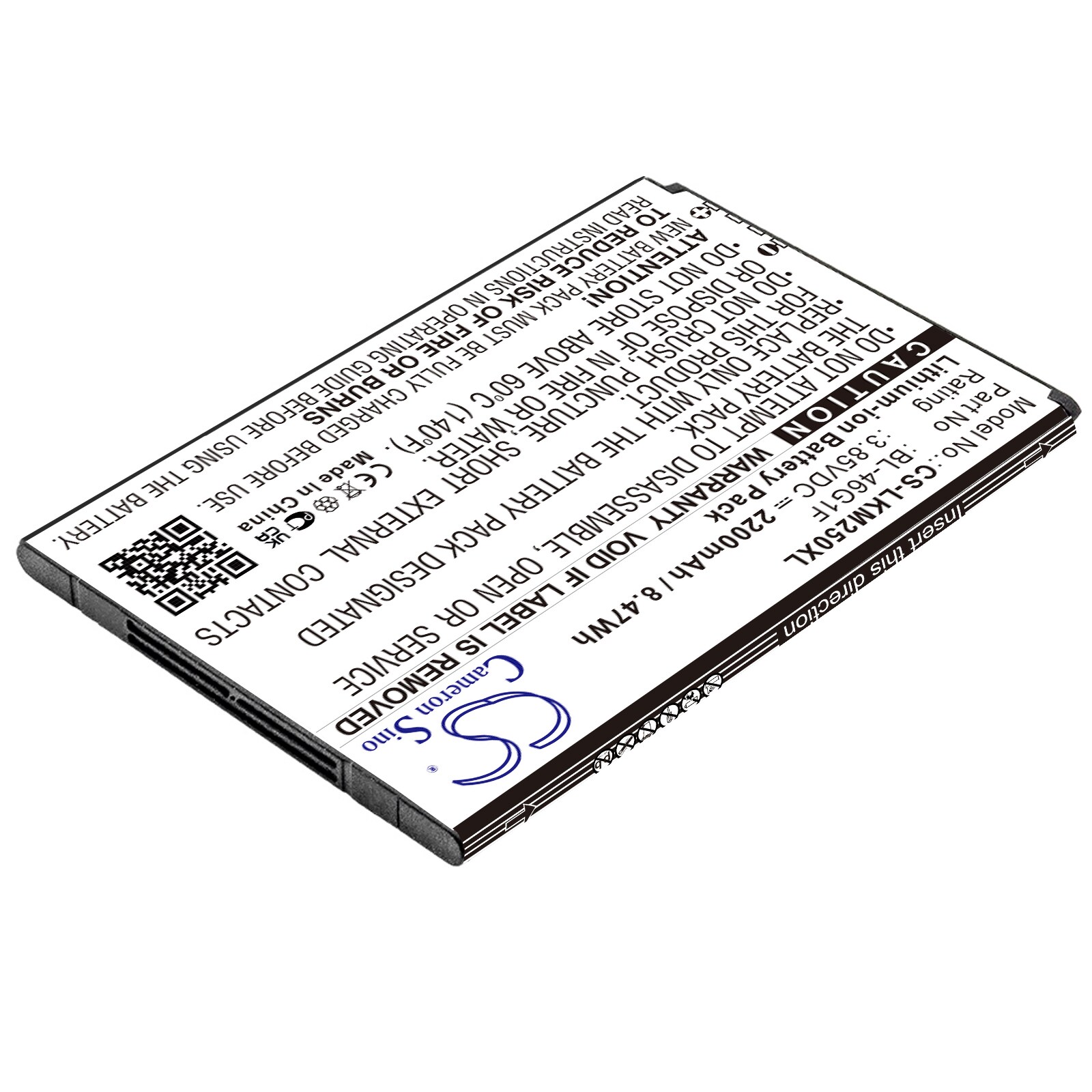 Batteri for SmartPhone, Mobil for LG K10 2017, M250N, K121K og andre.