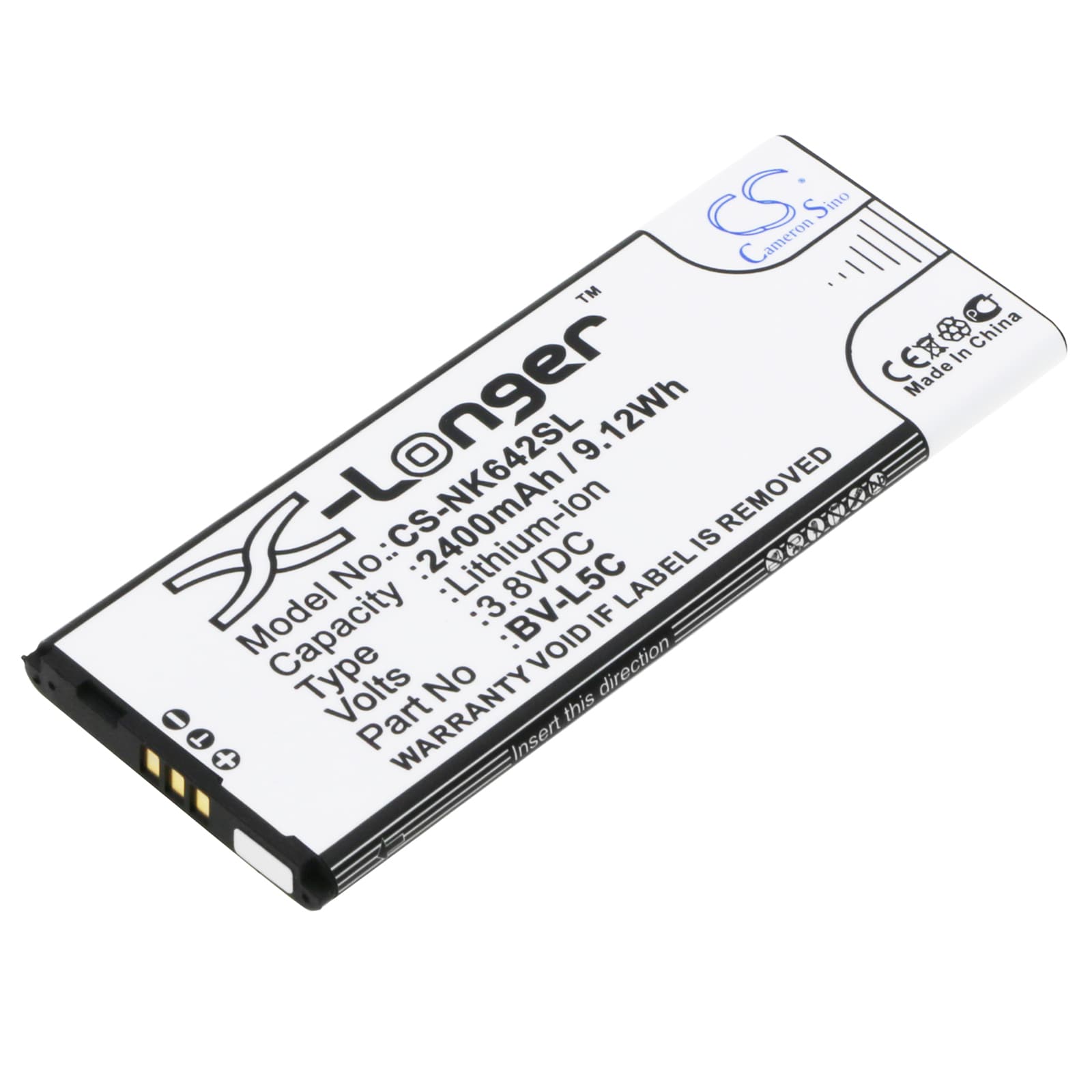 Batteri for SmartPhone, Mobil for Microsoft Lumia 640 LTE, Lumia 640 Dual SIM