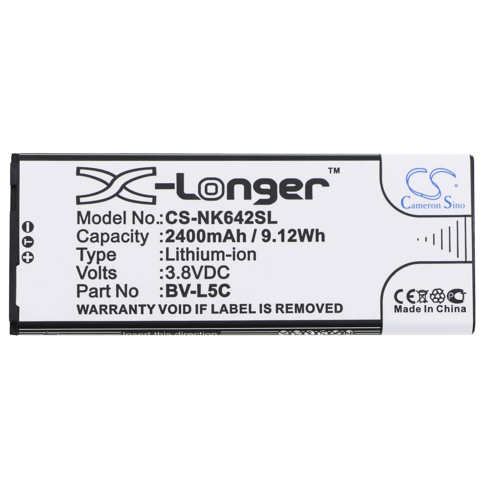 Batteri for SmartPhone, Mobil for Microsoft Lumia 640 LTE, Lumia 640 Dual SIM