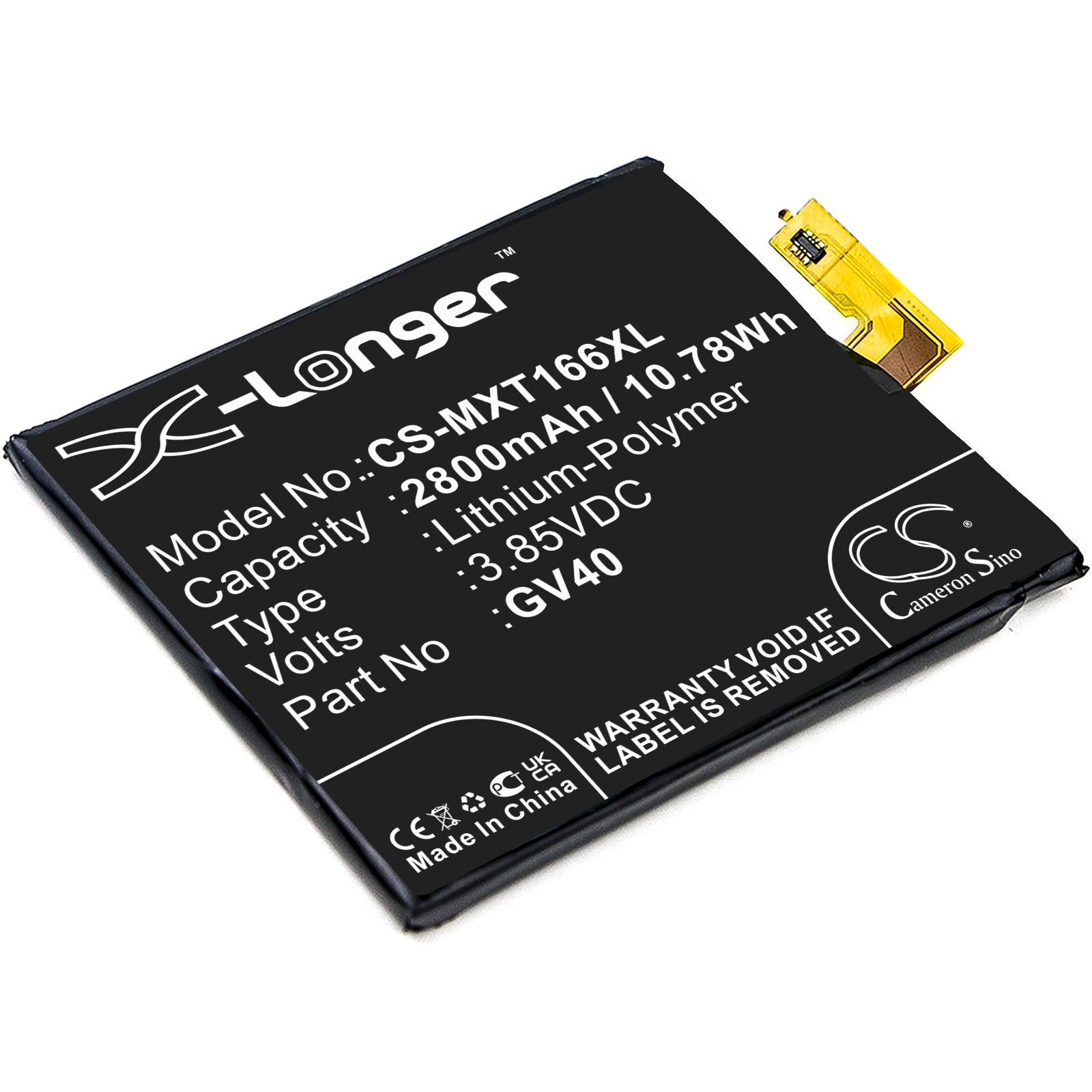 Batteri for SmartPhone, Mobil for Motorola Moto Z Force, Moto Z Force TD-LTE og andre.