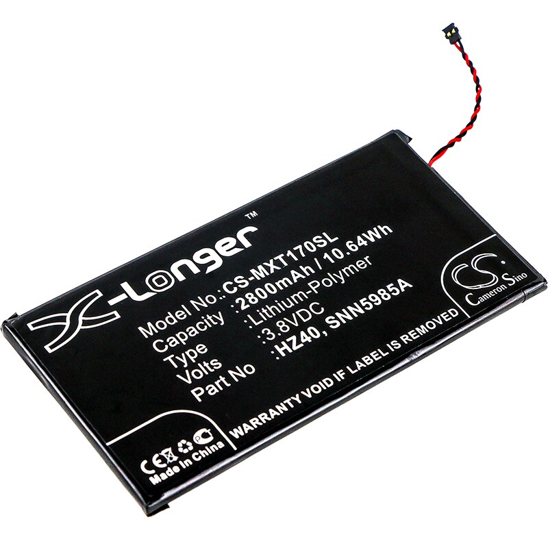 Batteri for SmartPhone, Mobil for Motorola Moto Z2 Play, Moto Z2 Play Dual SIM og andre.