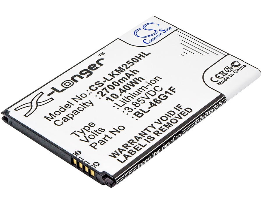 Batteri for SmartPhone, Mobil for LG K10 2017, M250N, K121K og andre.