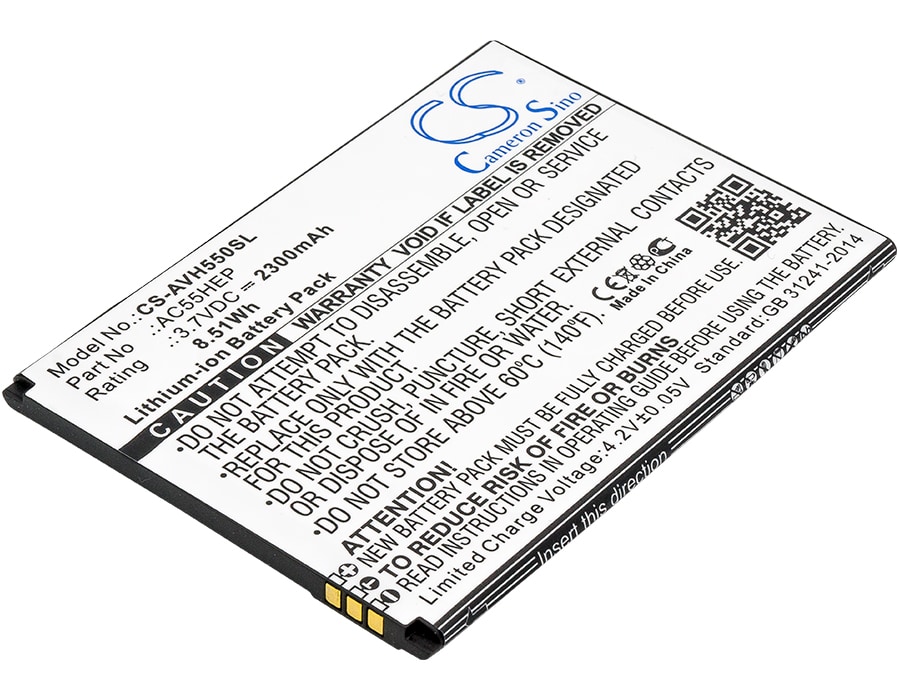 Batteri til smarttelefon, mobil til Archos A55 Helium, Helium +