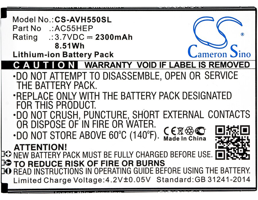 Batteri til smarttelefon, mobil til Archos A55 Helium, Helium +