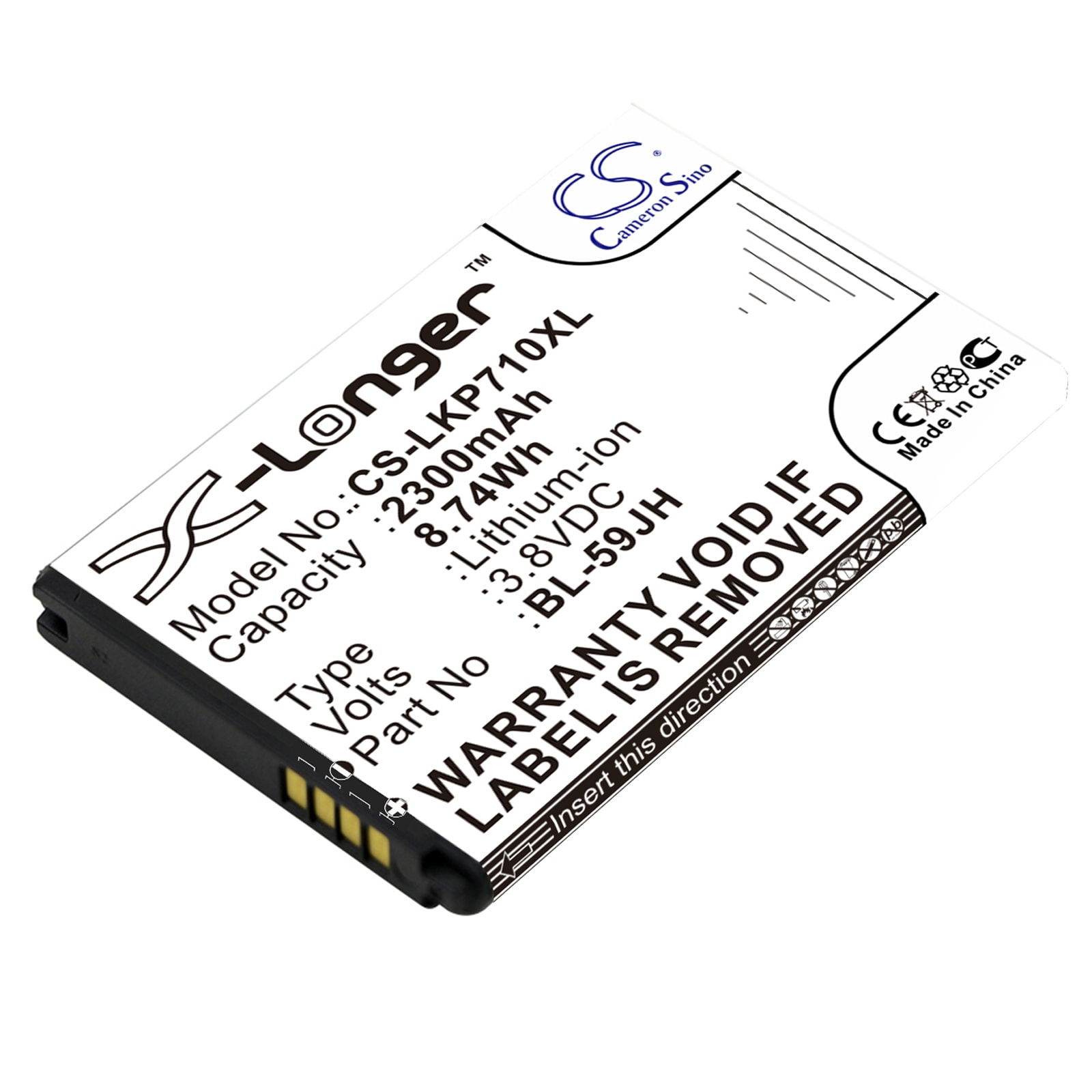Batteri for SmartPhone, Mobil for Verizon ENACT, Lucid 2, VS870