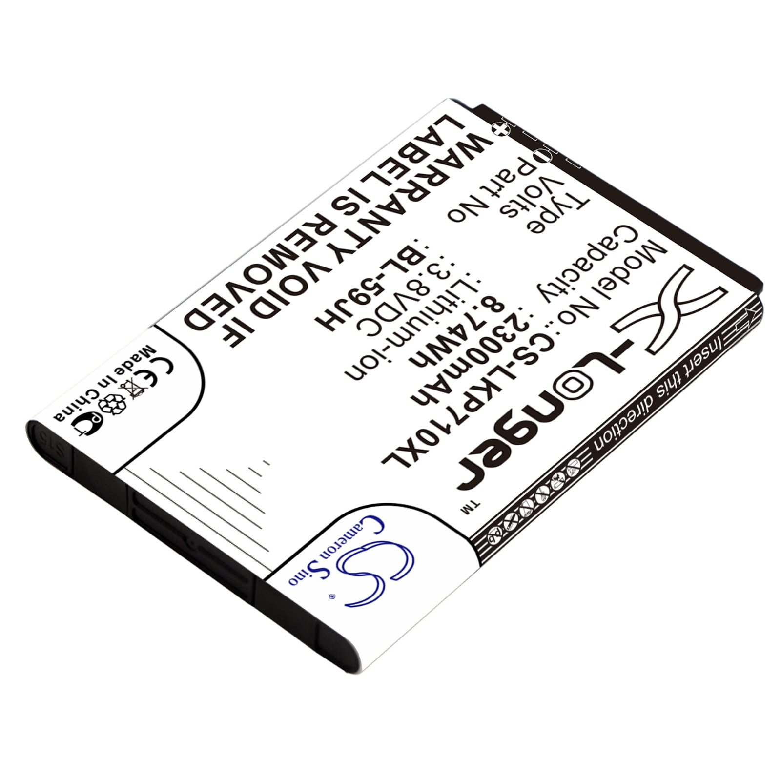 Batteri for SmartPhone, Mobil for Verizon ENACT, Lucid 2, VS870