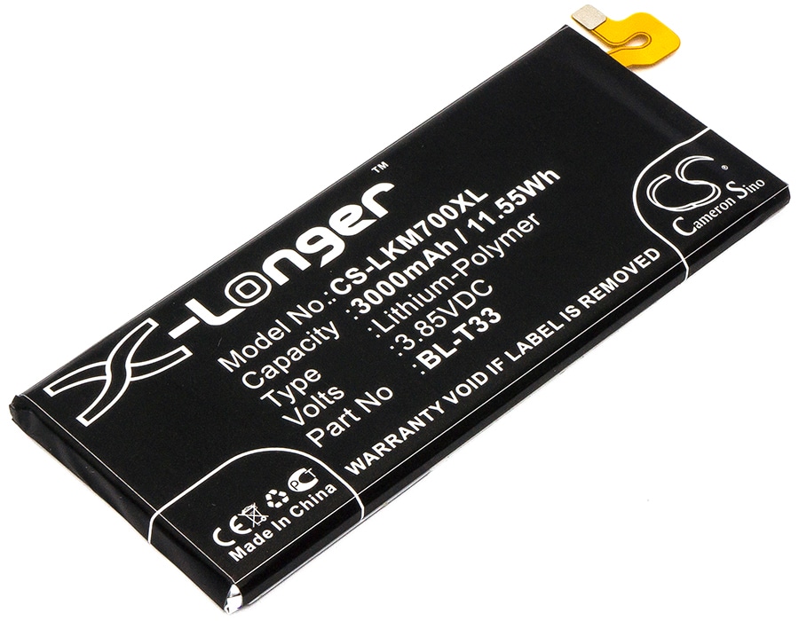 Batteri for SmartPhone, Mobil for LG Q6, M700N, M700A og andre.