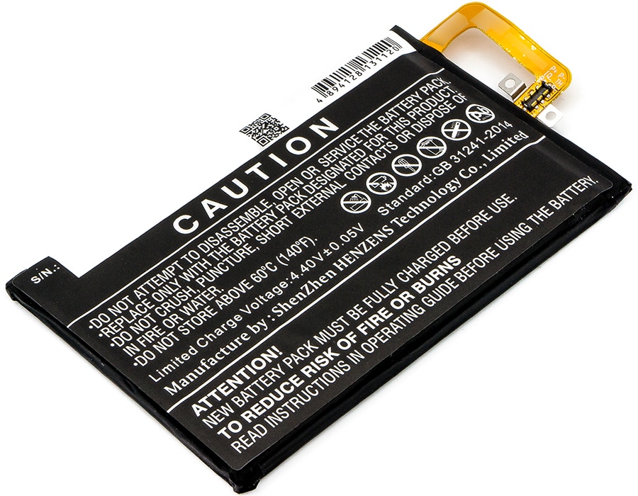 Batteri for SmartPhone, mobil for BlackBerry KEYone, Mercury, BBB100-1 etc.