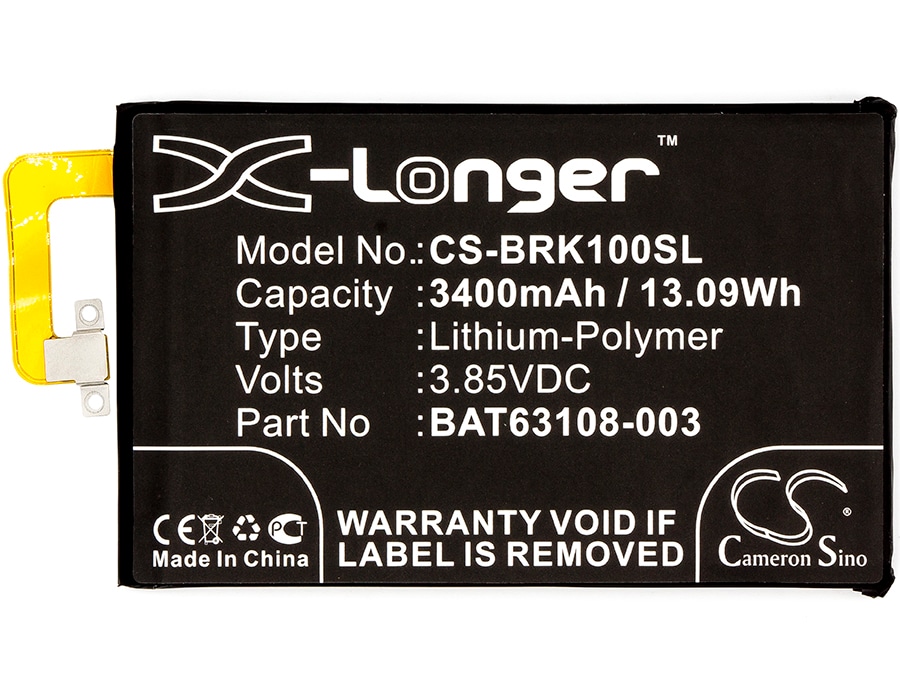 Batteri for SmartPhone, mobil for BlackBerry KEYone, Mercury, BBB100-1 etc.
