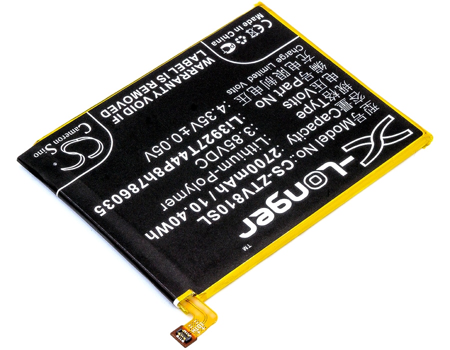 Batteri for smarttelefon, mobil for ZTE Blade V8, BV0800