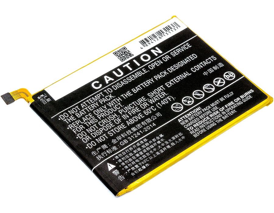 Batteri for smarttelefon, mobil for ZTE Blade V8, BV0800