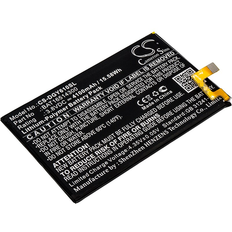 Batteri for SmartPhone, Mobil for Doogee Y6 Max