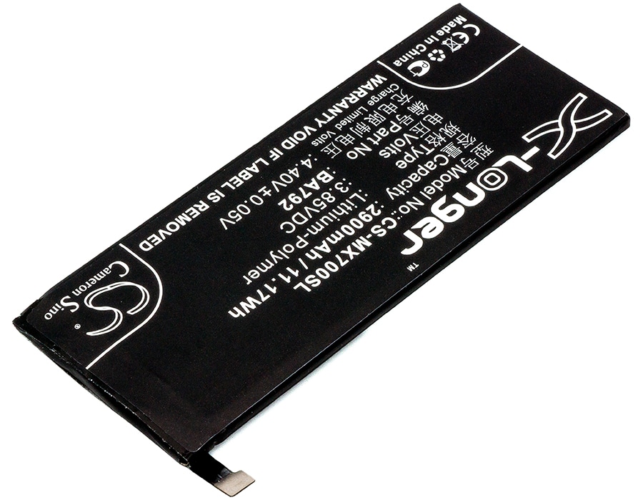 Batteri for smarttelefon, mobil for Meizu Pro 7, M792Q, M792C