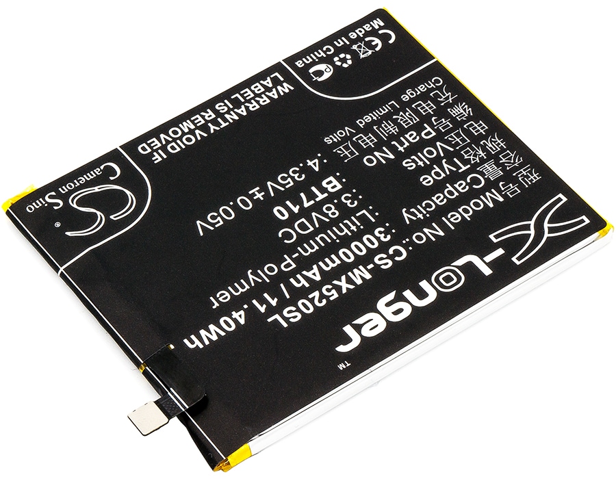 Batteri for smarttelefon, mobil for Meizu M5c, M710M, M710H