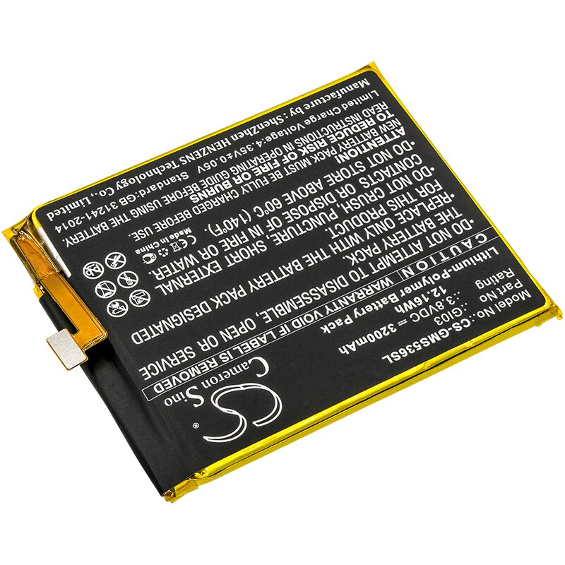 Batteri for SmartPhone, Mobil for Gigaset ME pure, GS53-6