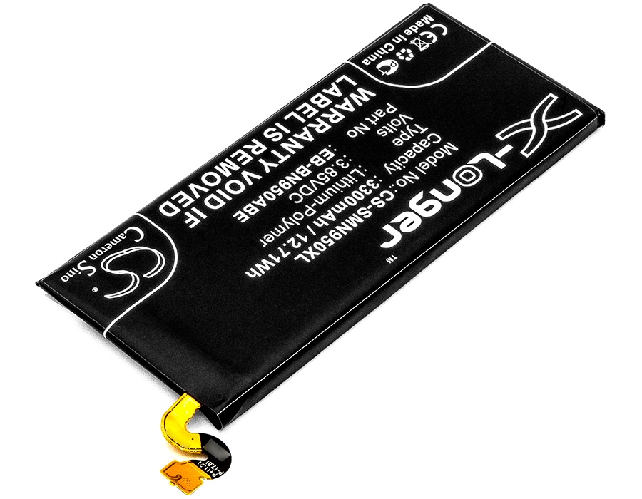 Batteri for SmartPhone, Mobil for Samsung Galaxy Note 8, SM-N9500 og andre.