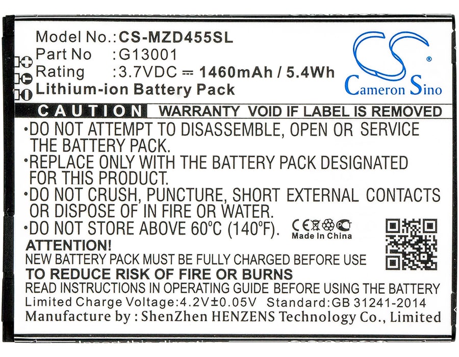 Batteri for SmartPhone, Mobil for NAVON MD455