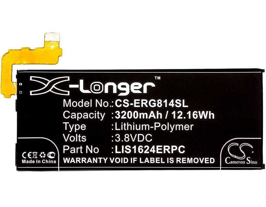 Batteri for SmartPhone, Mobil for Sony Xperia XZ Premium, Xperia XZ Premium TD-LTE og andre.