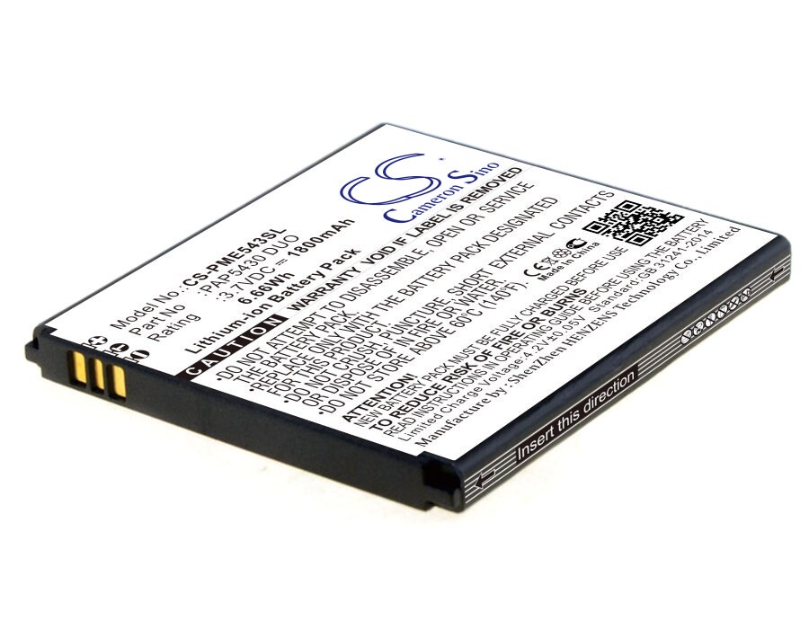 Batteri for SmartPhone, Mobil for Prestigio MultiPhone 5430 Duo, 5430 Duo