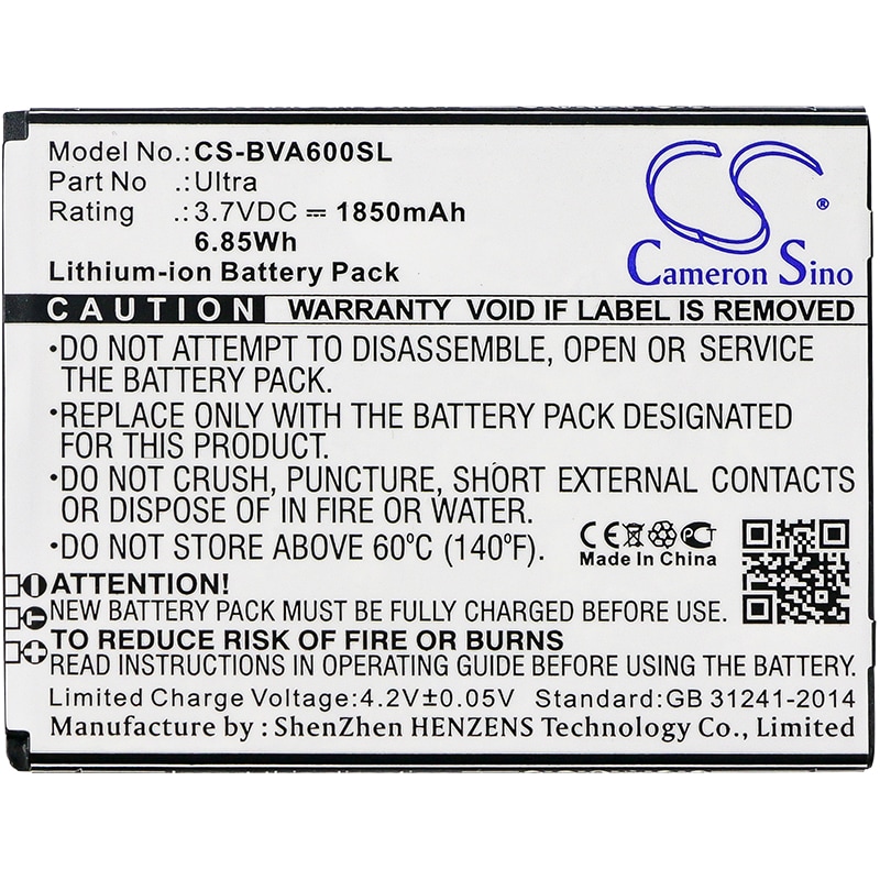 Batteri for SmartPhone, Mobil for Blackview Ultra, A6