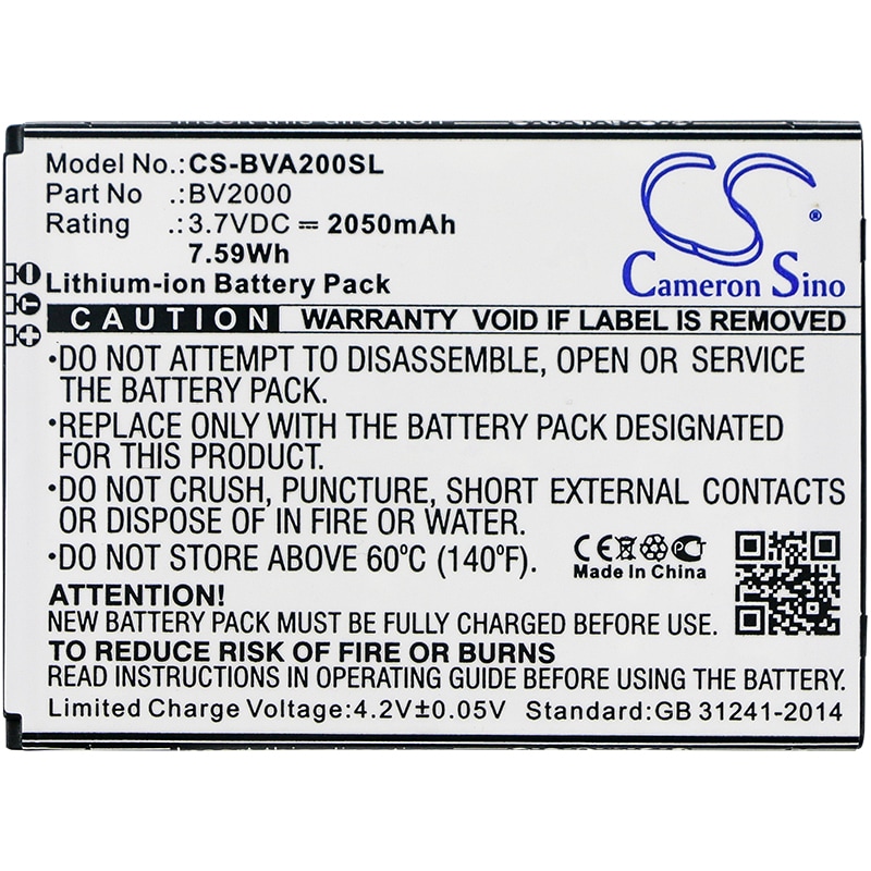 Batteri for SmartPhone, Mobil for Blackview BV2000