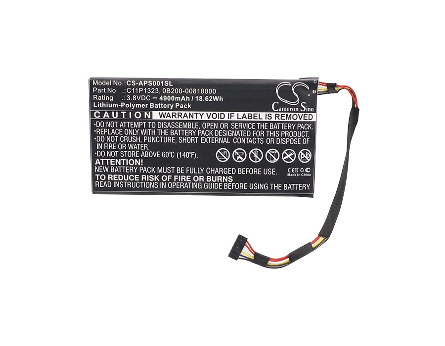 Batteri for SmartPhone, Mobil for Asus PadFone S, P93L, PF500K og andre.