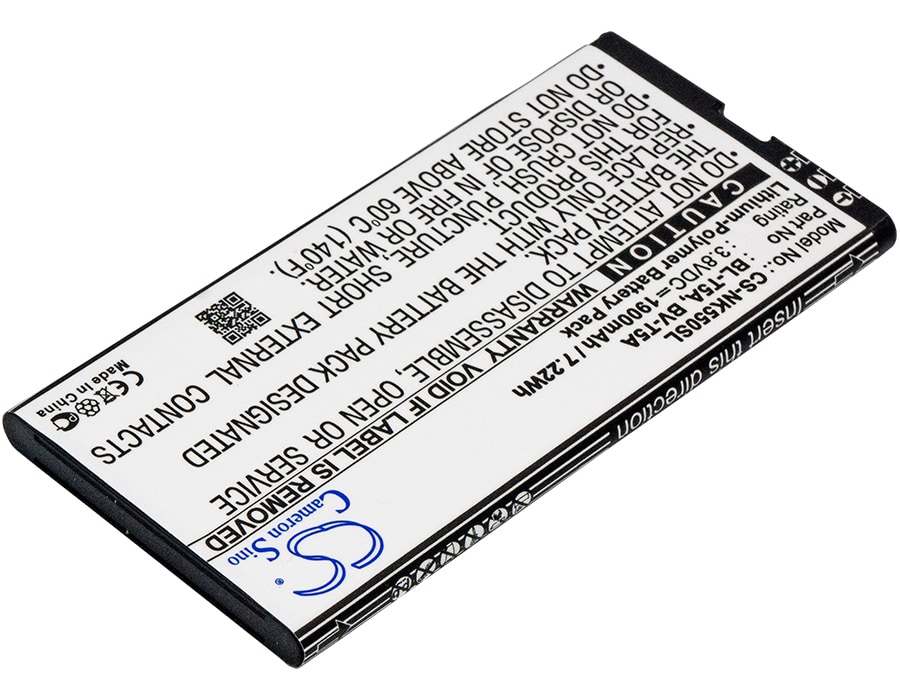 Batteri for SmartPhone, Mobil for Microsoft Lumia 550, RM-1127, Lumia 730 og andre.