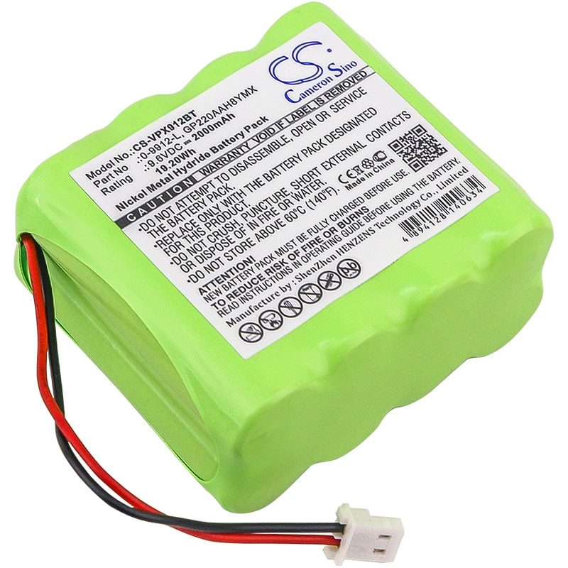 Batteri for alarmsystem for Visonic 0-100459, 0-100498, 0-100535 og andre.