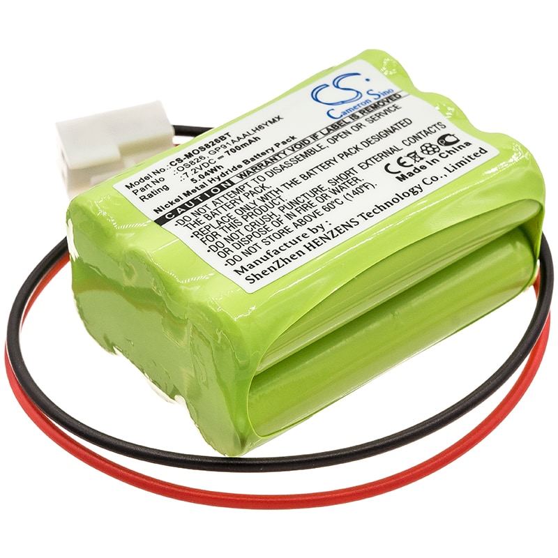 Batteri til alarmsystem for Marmitek ProGuard800-sirene, ProGuard OS826-sirene