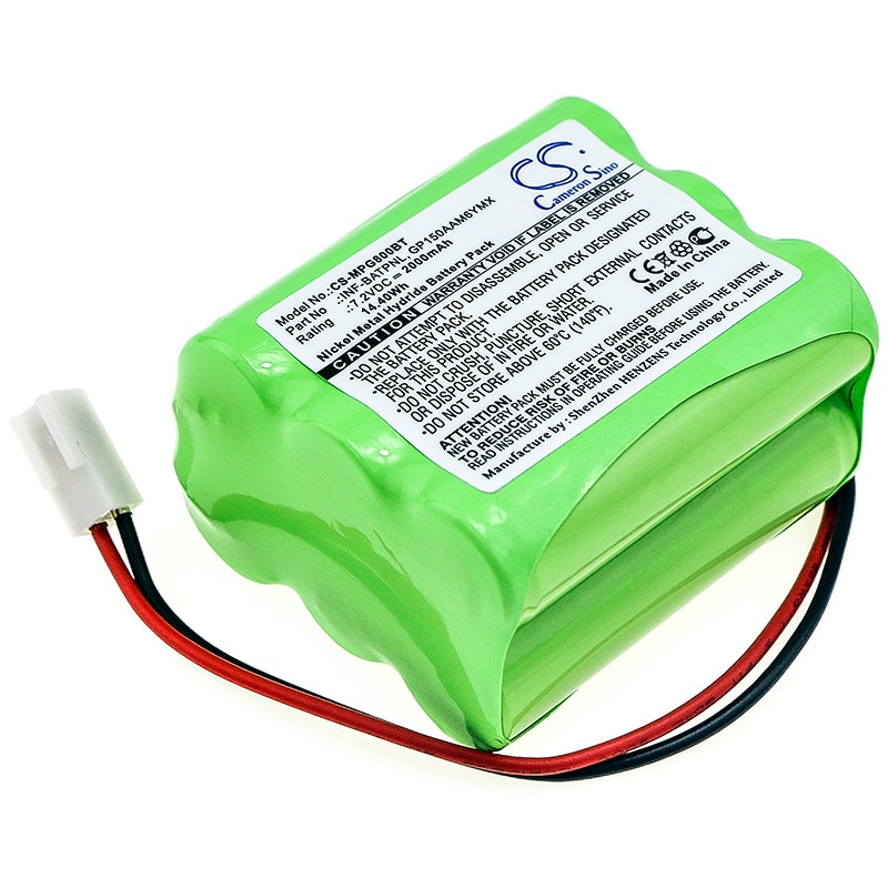 Batteri for alarmsystem til Marmitek ProGuard kontrollpanel