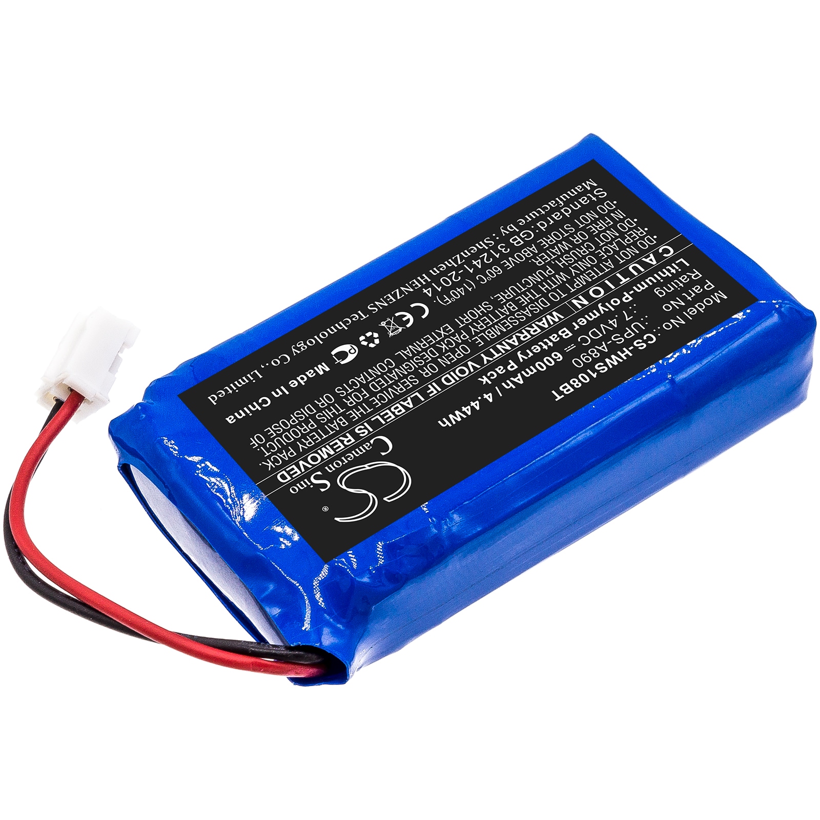 Batteri til alarmsystem for Chuango WS-108