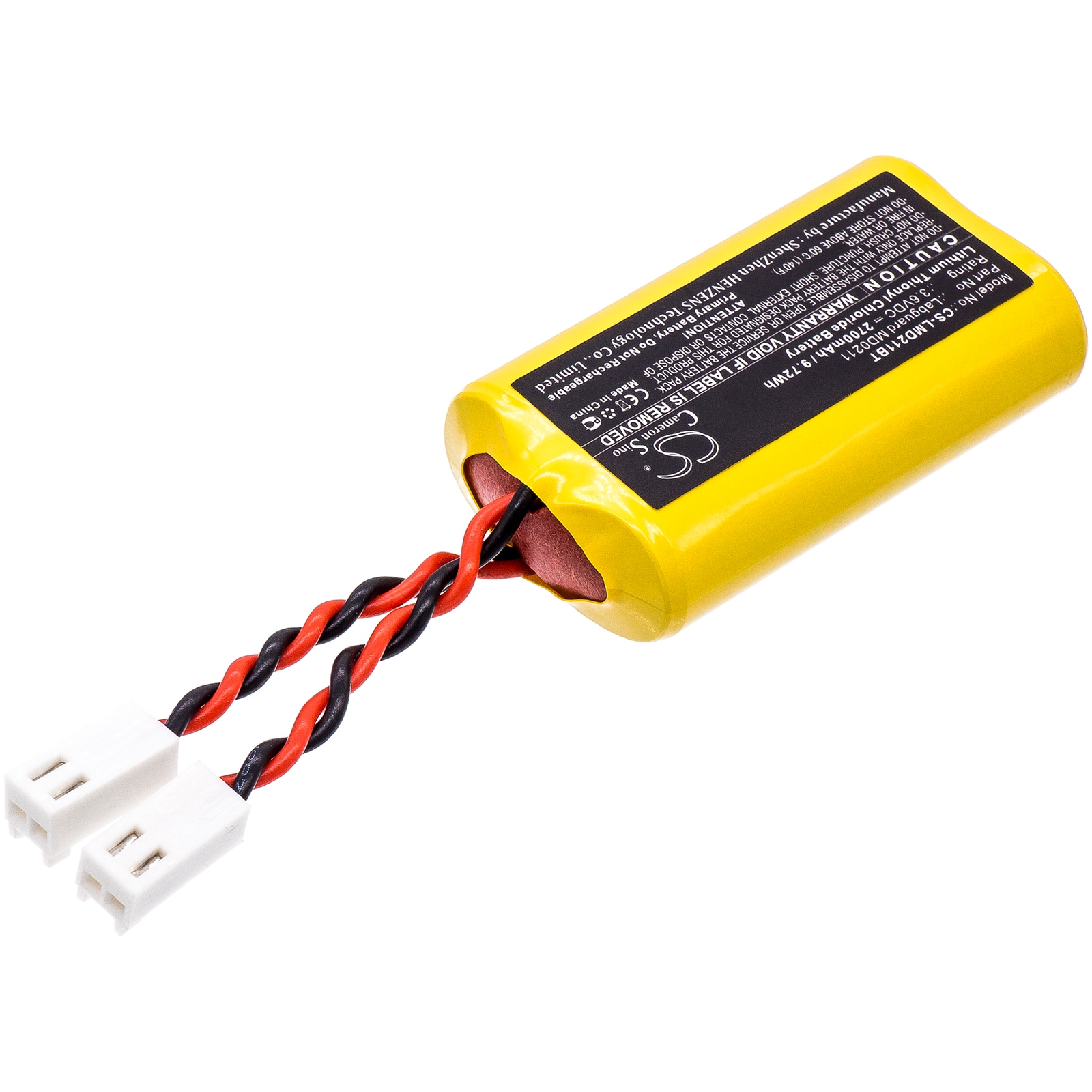 Batteri til alarmsystem for Allarme Labguard MD0211