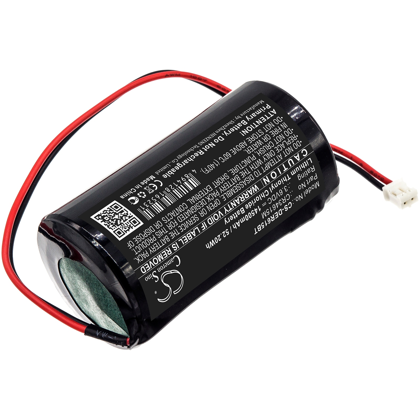 Batteri til alarmsystem for Pyronix Enforcer Delta Table Sirene Alarm
