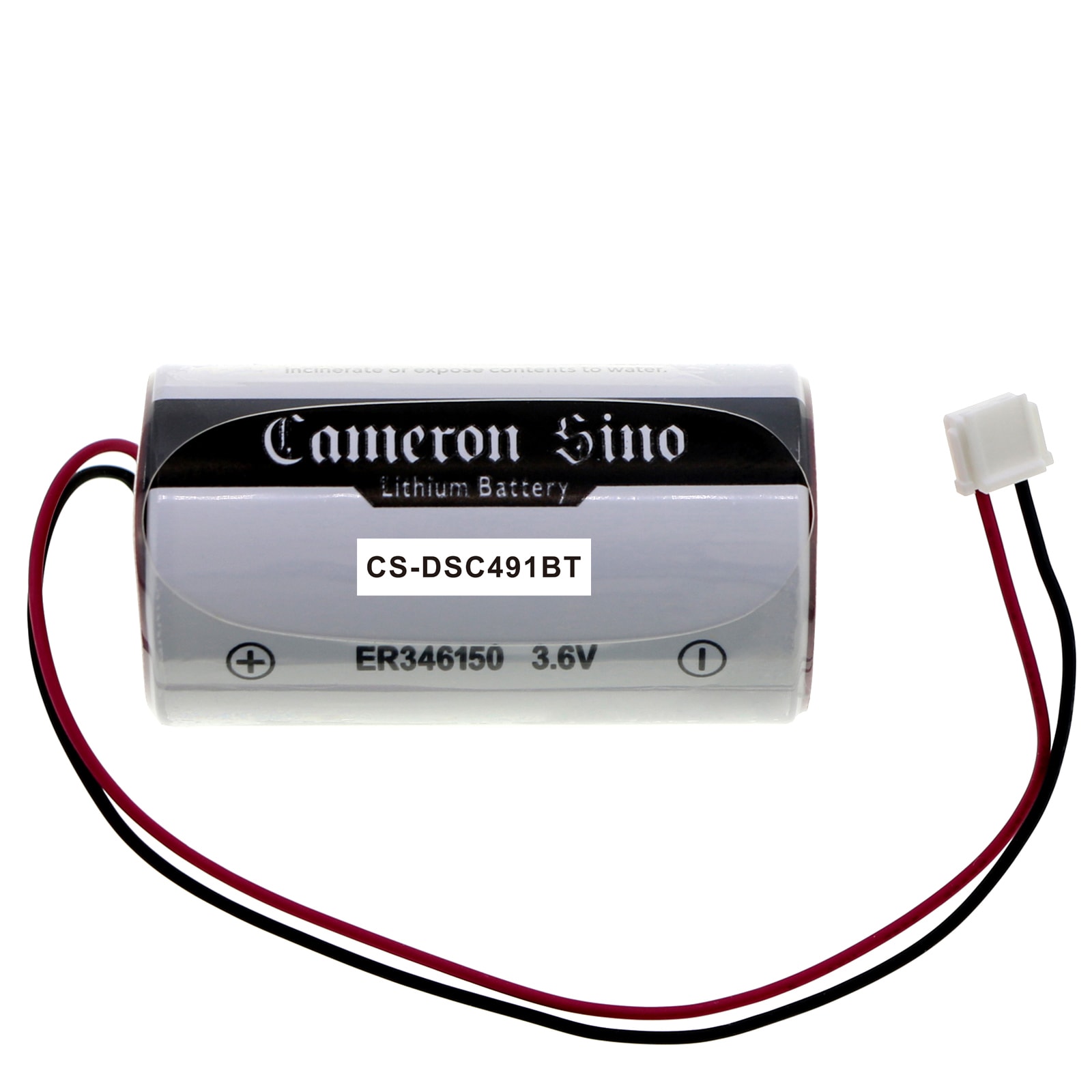 Batteri for alarmsystem for DSC WT4911, WT4911B, WT4911Bm etc.