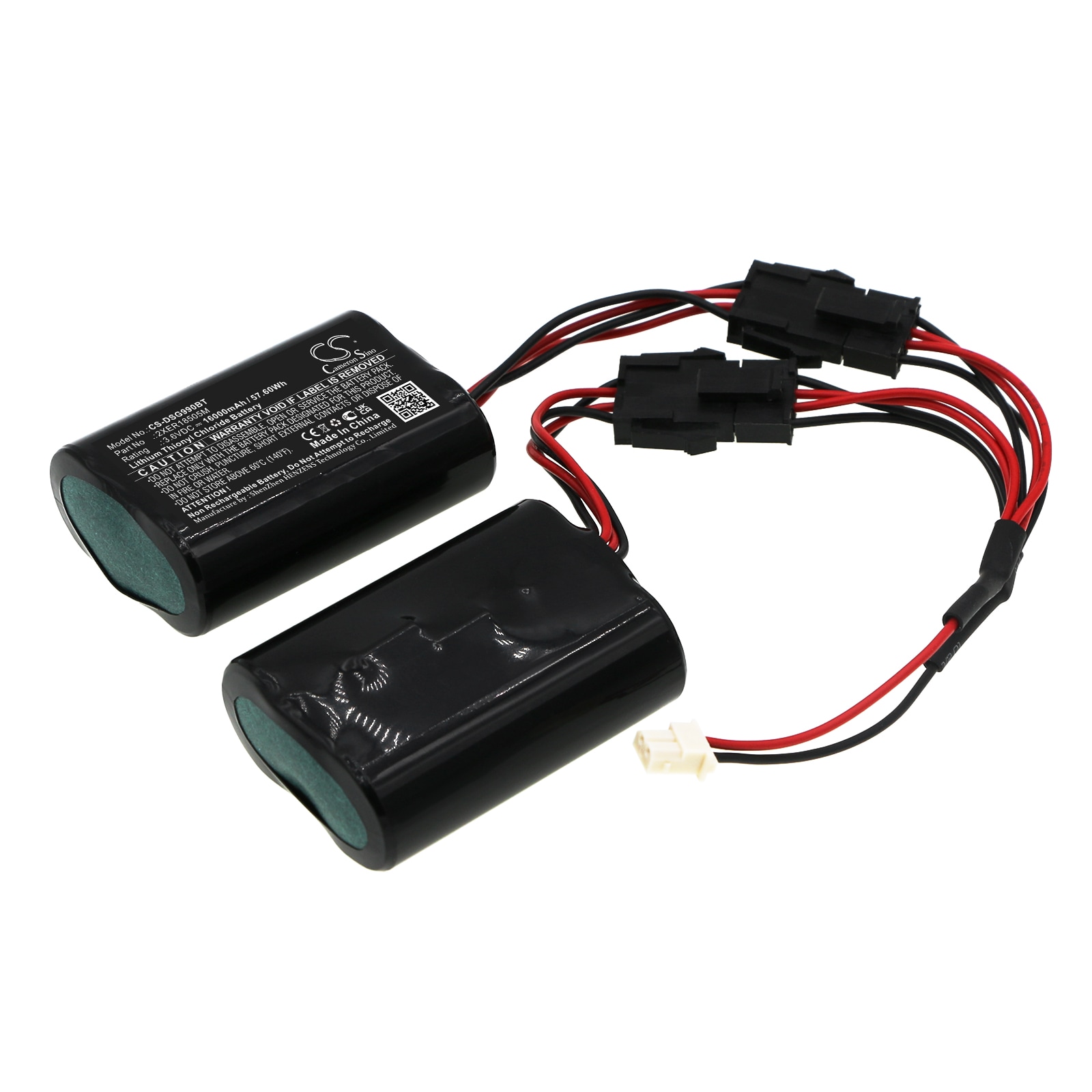 Batteri for alarmsystem for Visonic MCS-720B, SR 720 PG2-sirene, SR-740 PG2 og andre.