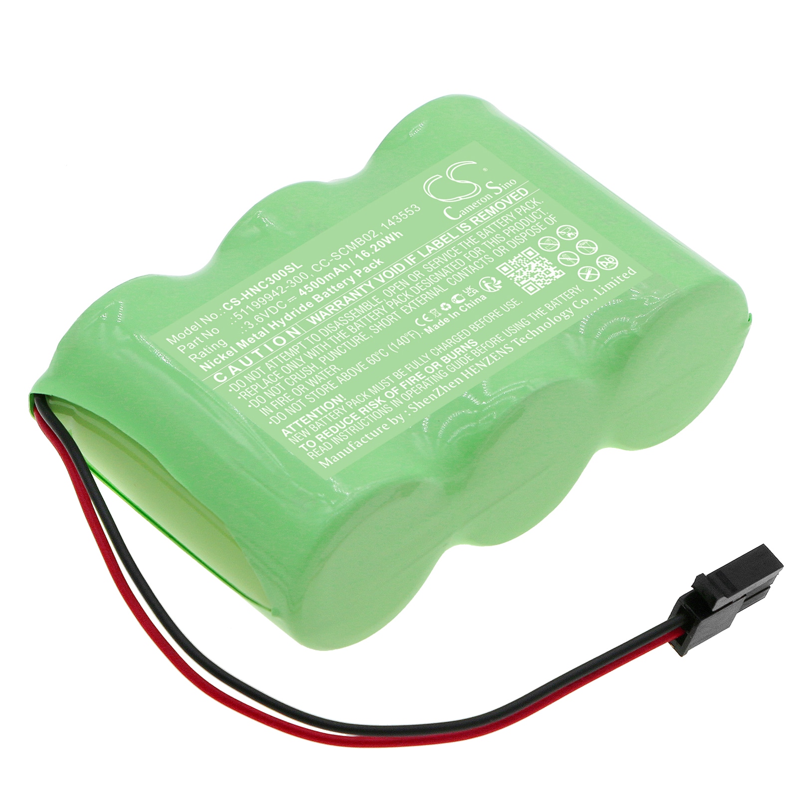 Batteri til alarmsystem for Honeywell C300