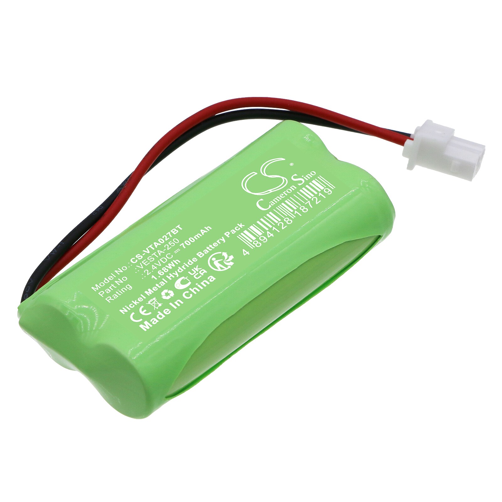 Batteri for alarmsystem for Vesta VESTA-027 HWC-1B-F1, VESTA-224 WEZC-8