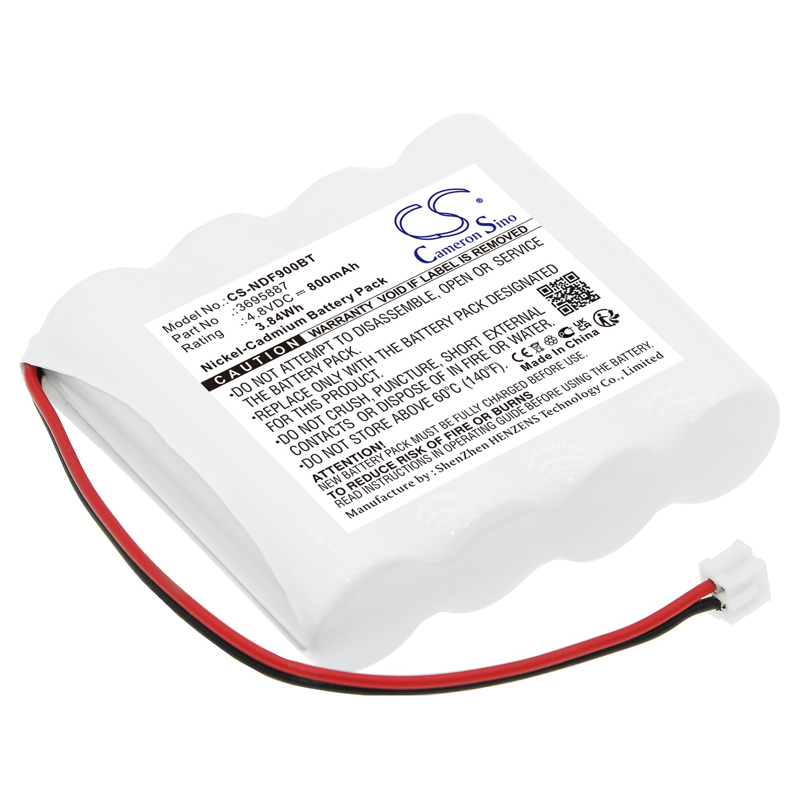 Batteri for alarmsystem for Indexa Repeater 9000FR 35516