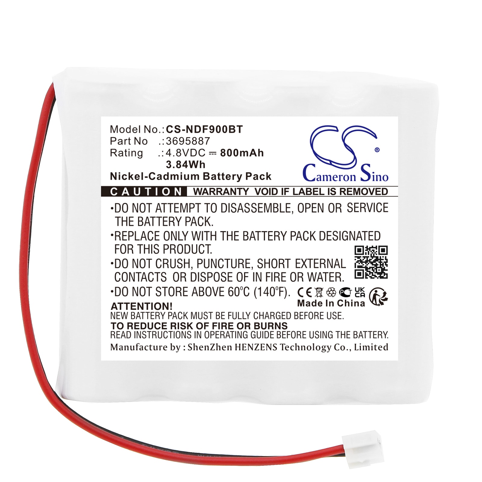 Batteri for alarmsystem for Indexa Repeater 9000FR 35516