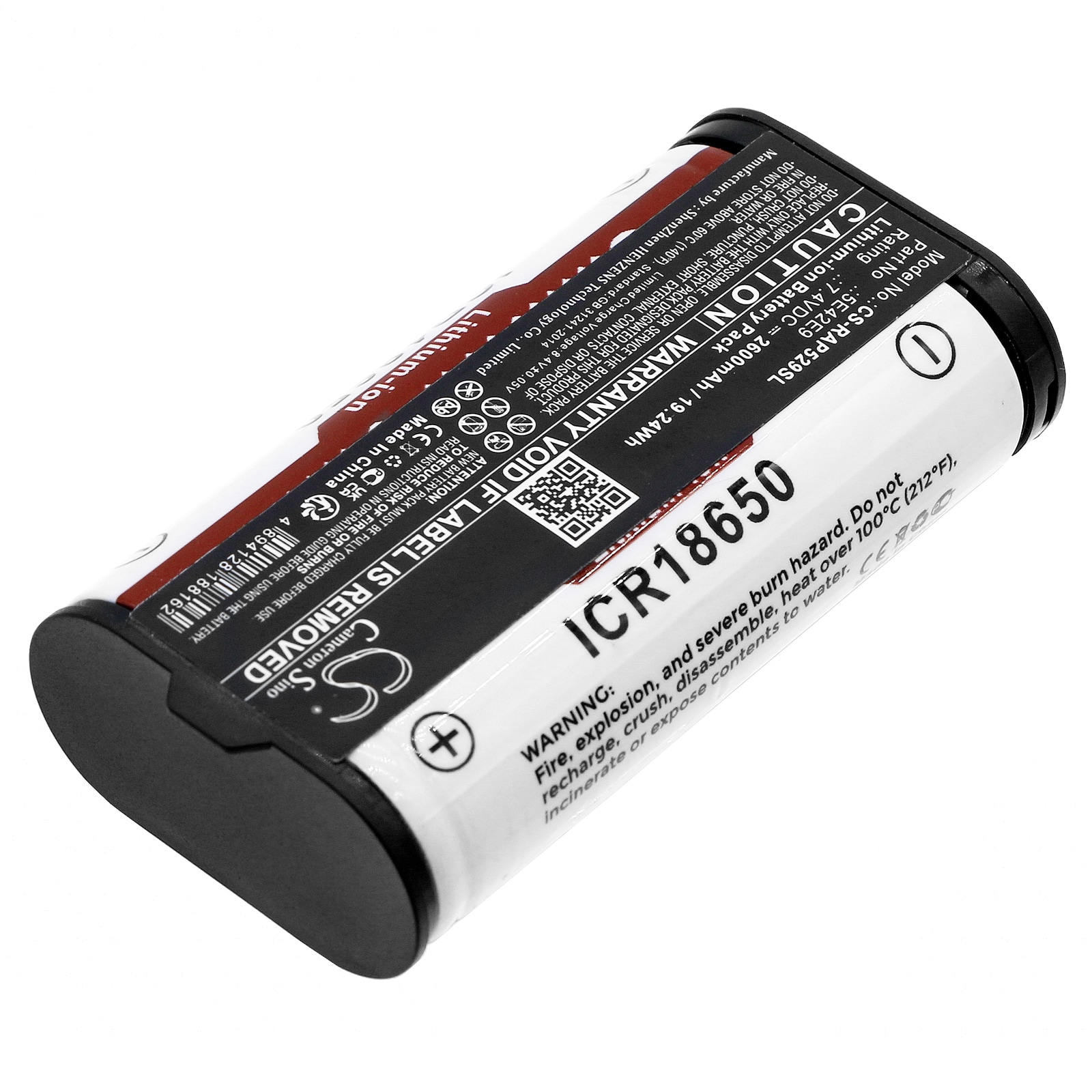 Batteri til alarmsystem for Ring Alarm Home Base Pro-stasjon